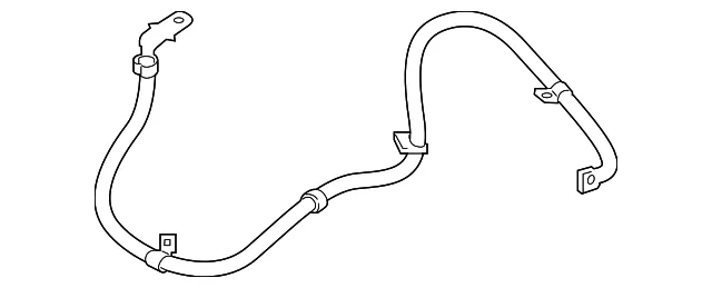 Battery Cable - Nissan (24080-EZ02C)