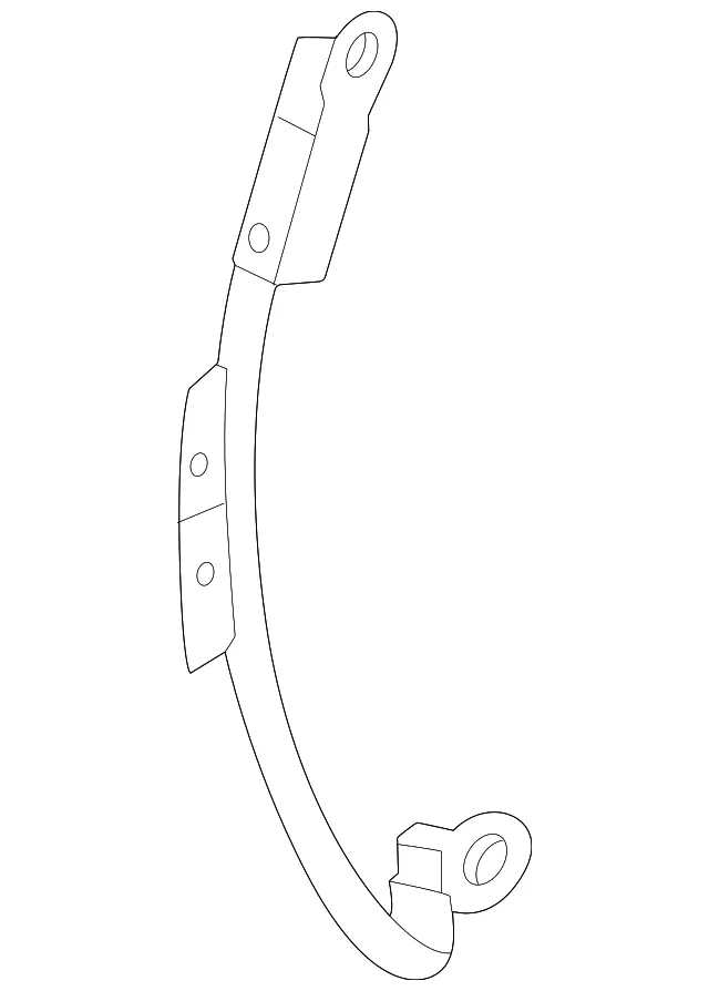 Battery Ground Cable Assembly - Nissan (24083-7LG0A)