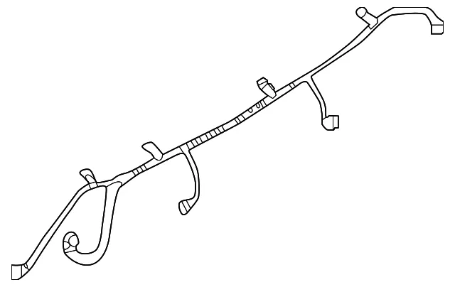 Parking Aid System Wiring Harness - Nissan (24093-6CS0A)