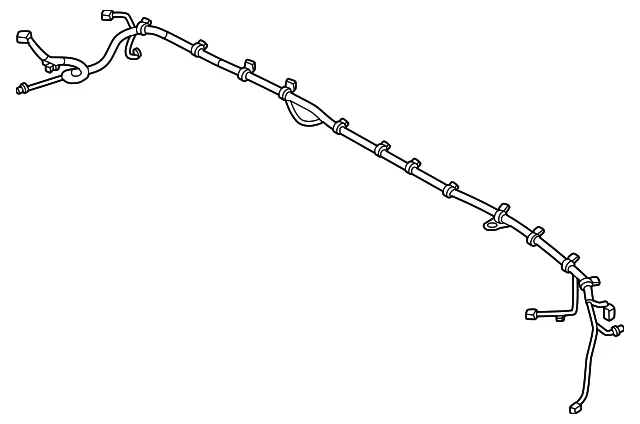 Parking Aid System Wiring Harness - Nissan (24093-7KA1A)