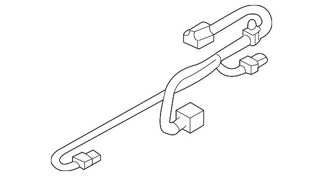Tail Light Wiring Harness - Nissan (24167-1TG1A)