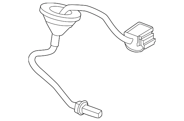 Center High Mount Stop Light Wiring Harness - Nissan (24167-7BA0A)