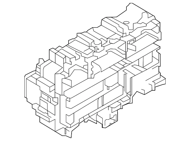 Fuse And Relay Center - Nissan (24311-5RB0A)