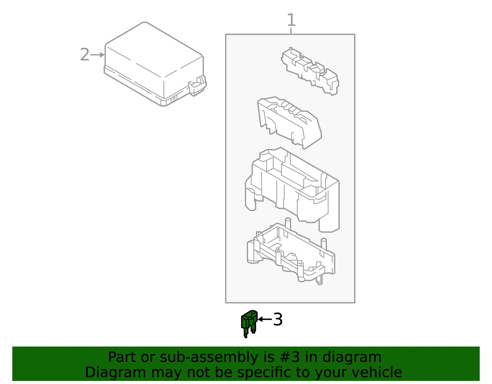 Fuse - Nissan (24319-7993A) - view 4