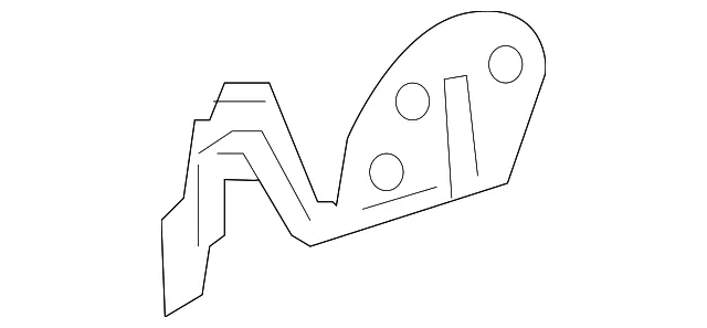 Relay Box Bracket - Driver's Side (LH) - Nissan (24388-1EA0B)