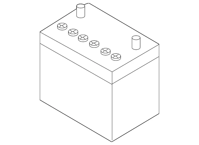 Vehicle Battery - Nissan (24410-ZW40A)