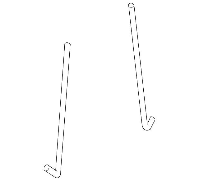 Battery Fixing Rod - Nissan (24425-DF30A)