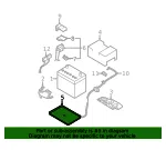 Battery Tray - Nissan (24428-EM30B) - view 4