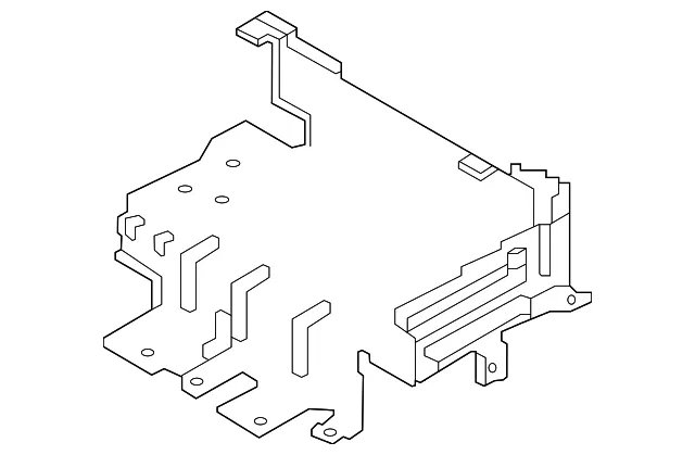 Vehicle Battery Bracket - Nissan (244D2-5MP1A)