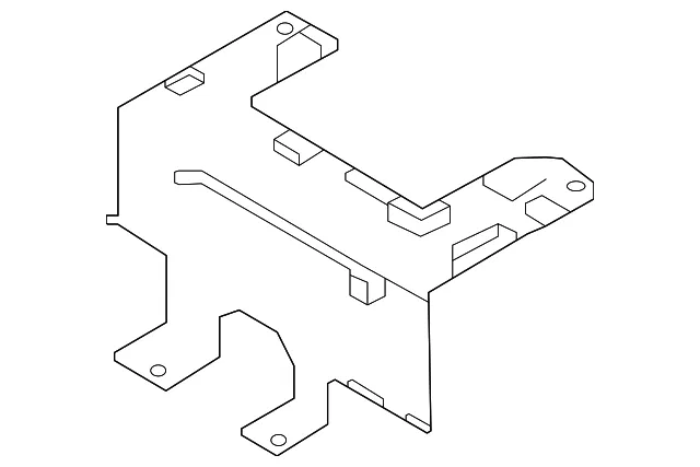 Vehicle Battery Bracket - Nissan (244D2-5MP1B)