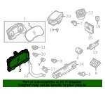 Cluster Assembly - Nissan (24809-6RR1E) - view 4