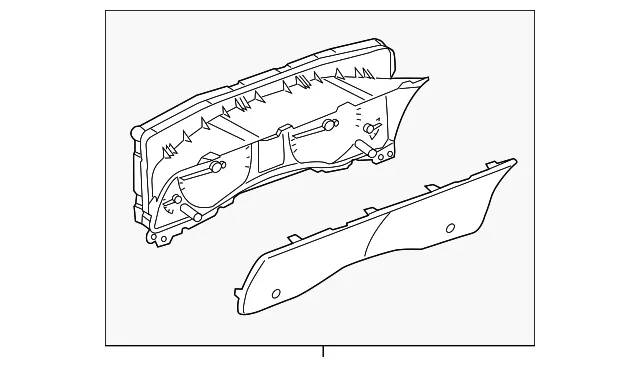 Instrument Cluster - Nissan (24810-1PD0E)