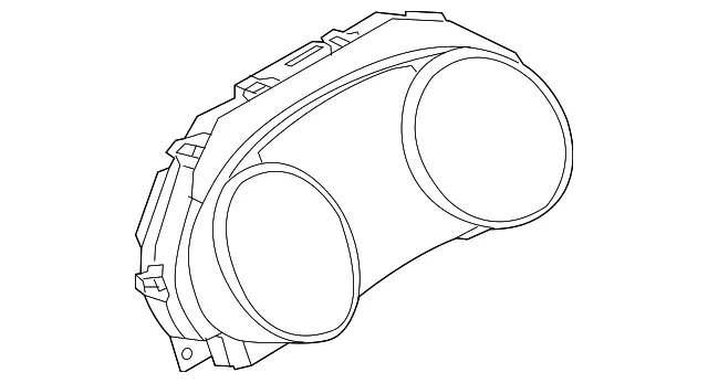 Instrument Cluster - Nissan (24810-5AA5A)