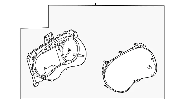Instrument Cluster - Nissan (24810-5EE1A)