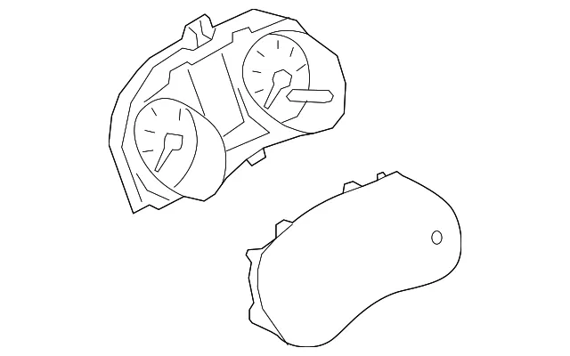 Instrument Cluster - Nissan (24810-5R02A)