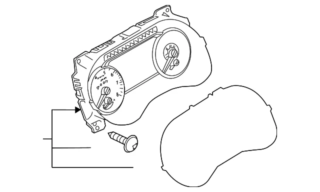 Instrument Cluster - Nissan (24810-6CA0B)