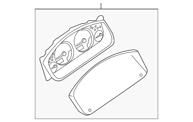 Instrument Cluster - Nissan (24810-9BV0A)