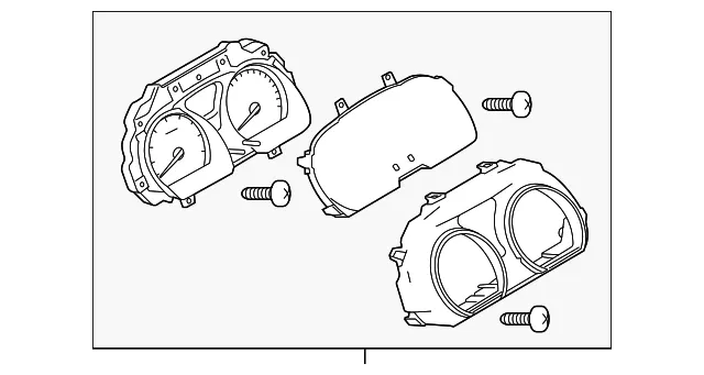 Instrument Cluster - Nissan (24810-9MB1A)