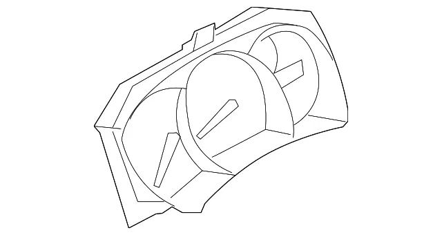 Instrument Cluster - Nissan (24820-1SY0B)