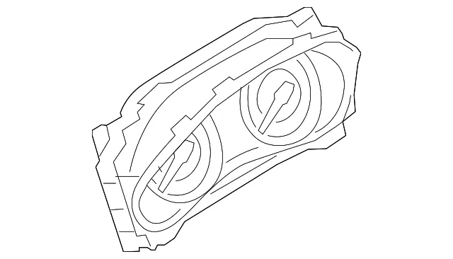 Instrument Cluster - Nissan (24820-6JC9D)