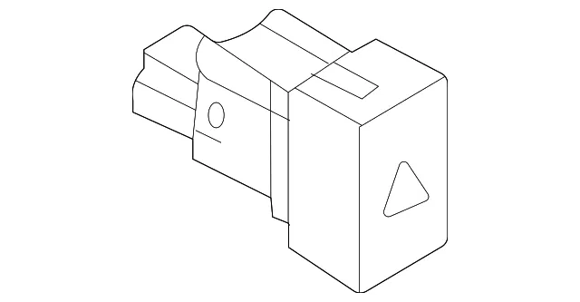 Hazard Switch - Nissan (25290-6TA0A)