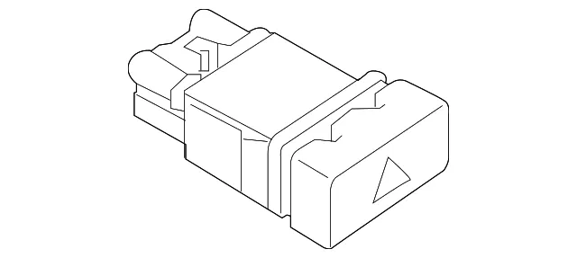 Hazard Switch - Nissan (25290-EZ00A)