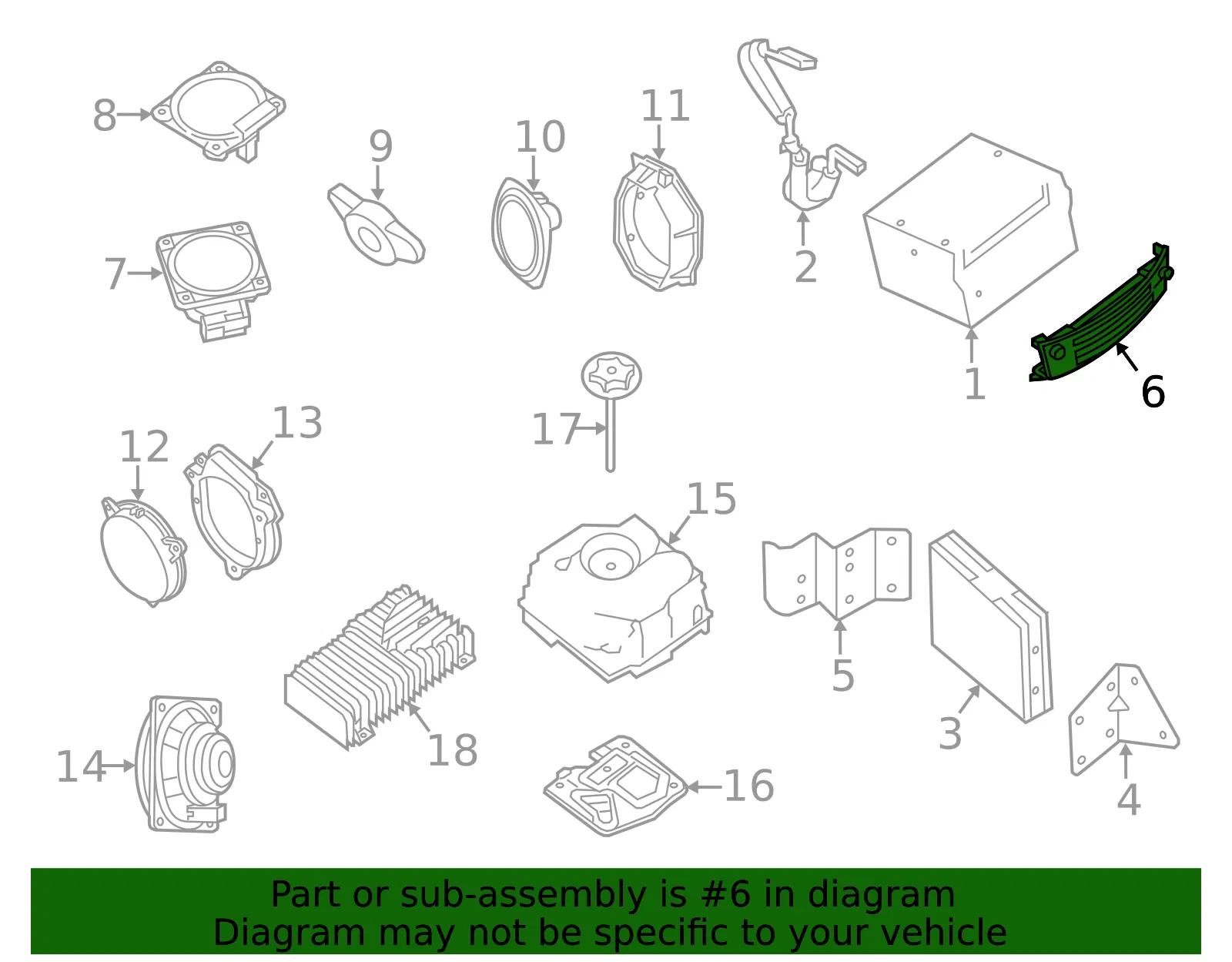 Radio Module Interface - Nissan (25391-3KA0B) - view 2