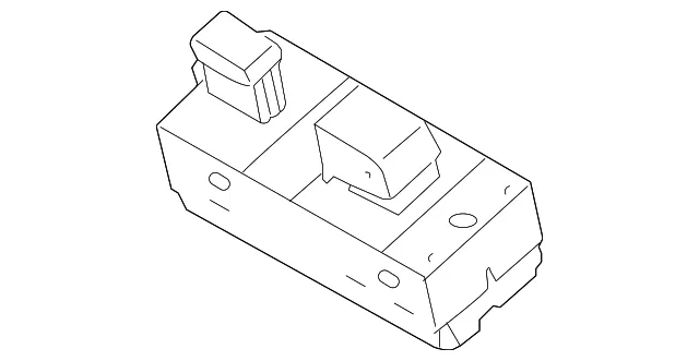 Window Switch - Driver's Side (LH) - Nissan (25401-ET000)