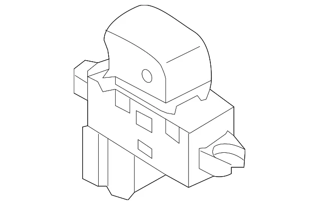 Window Switch - Nissan (25411-1VX0A) - view 3