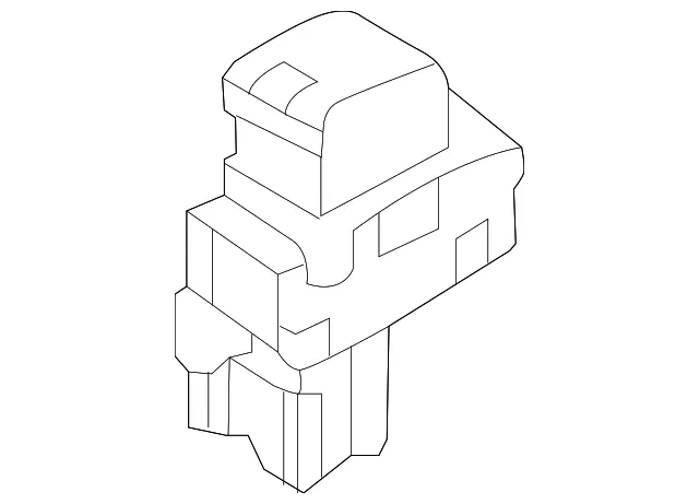 Window Switch - Nissan (25411-3TA3A) - view 4