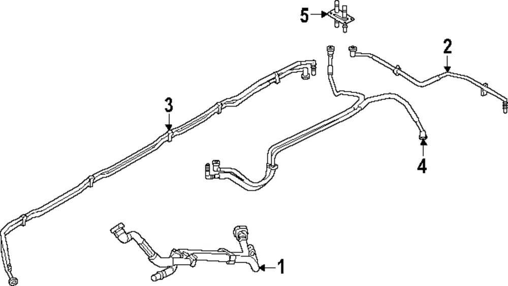 Hose Connector - Kia (25450-DO800)
