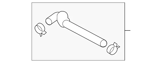 Connector Hose - Kia (25481-3F300)