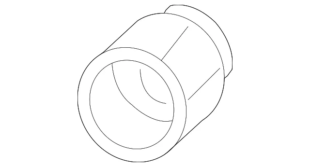 Lower Hose Connector - Kia (25485-C1500)