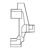 Control Module Bracket - Kia (25494-3M000) - view 3