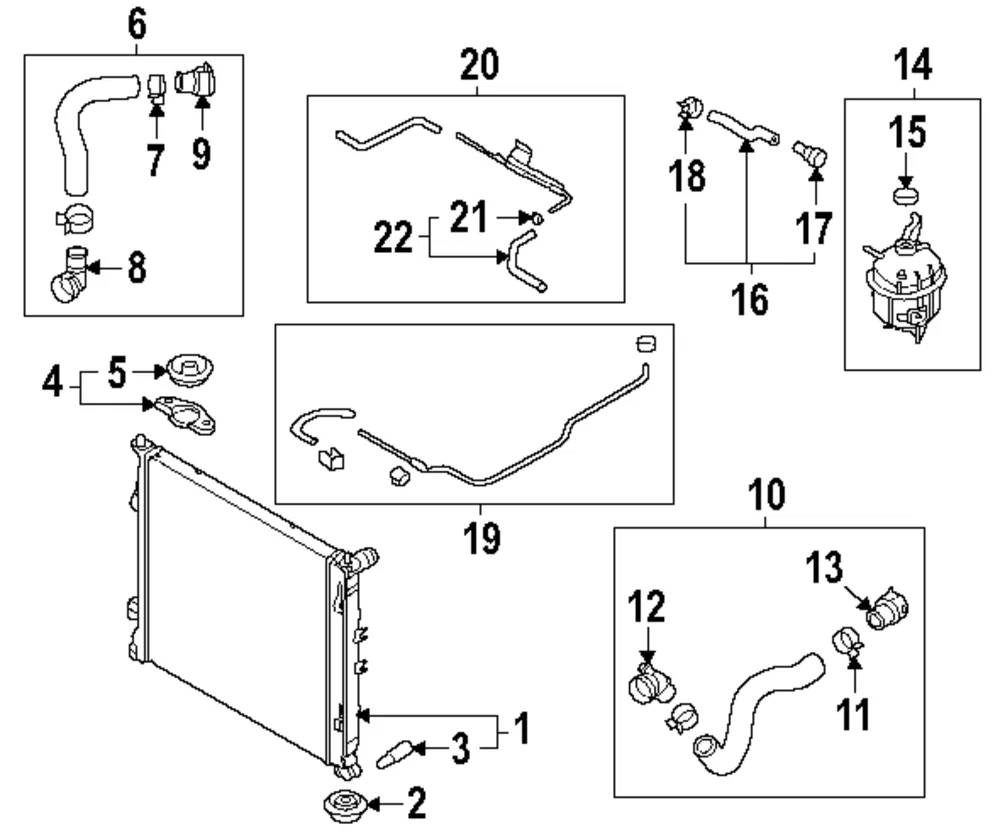 Connector Hose - Kia (254E0-P4200)