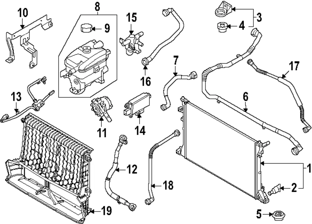 Connector Hose - Kia (254R4-DO000)