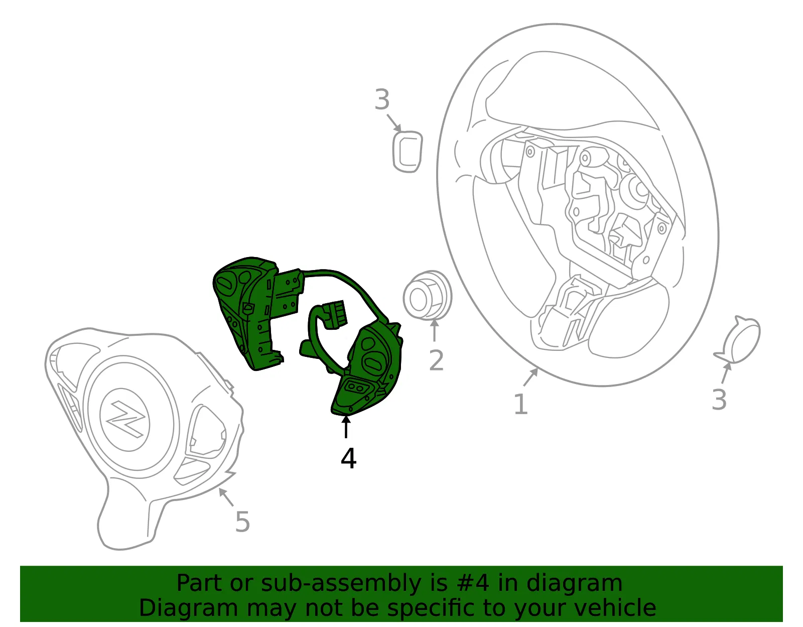 Switch - Nissan (25550-9N00A) - view 2