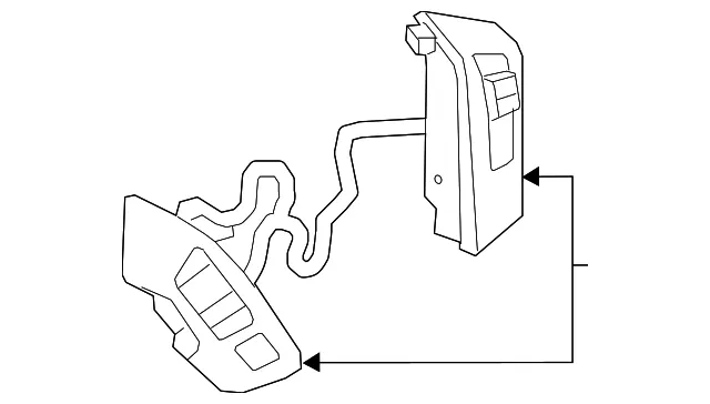 Cruise Switch - Nissan (25550-EZ08B)