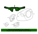 Multi-Function Switch - Nissan (25560-1AA5E) - view 4