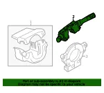 Multi-Function Switch - Nissan (25560-9BU1B) - view 4