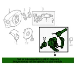 Multi-Function Switch - Nissan (25560-ET09B) - view 11
