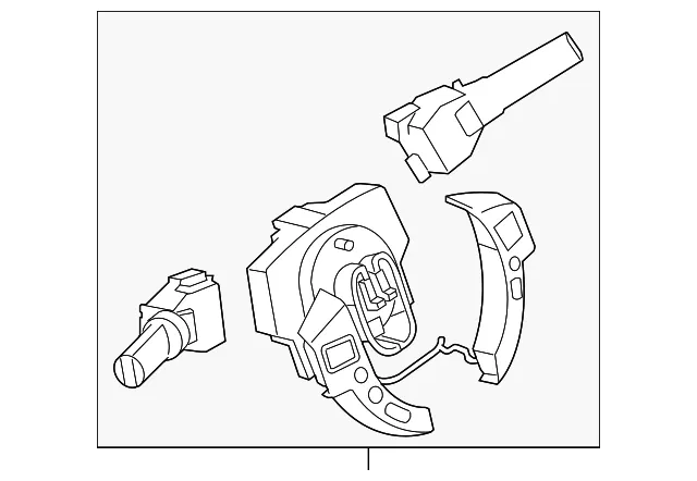 Multi-Function Switch - Nissan (25560-ET19B) - view 2