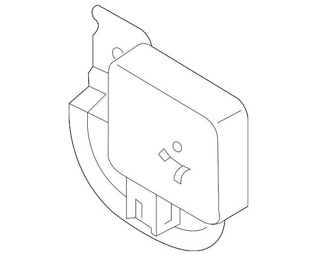 Buzzer Switch - Nissan (25640-3NK7E) - view 2