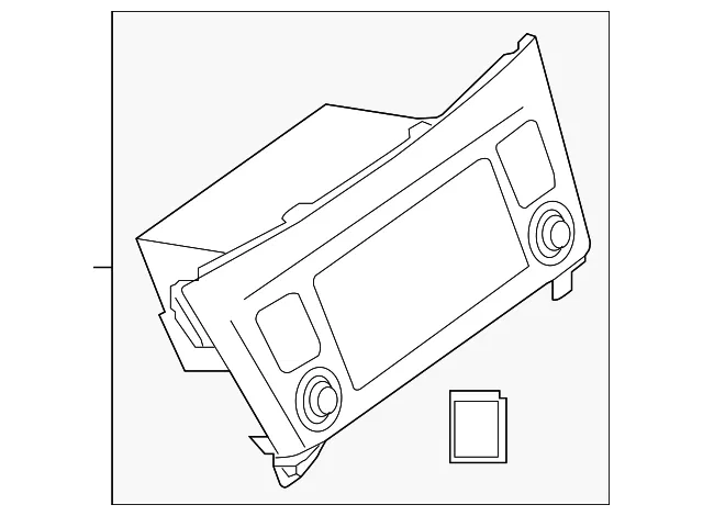GPS Navigation Control Module - Nissan (25915-8FM0D)