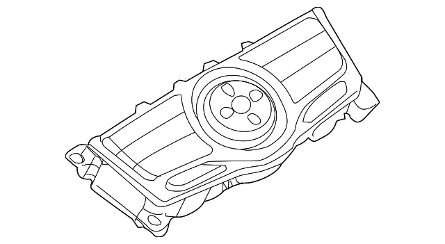 GPS Navigation Control Module - Nissan (2591A-ZX78B)