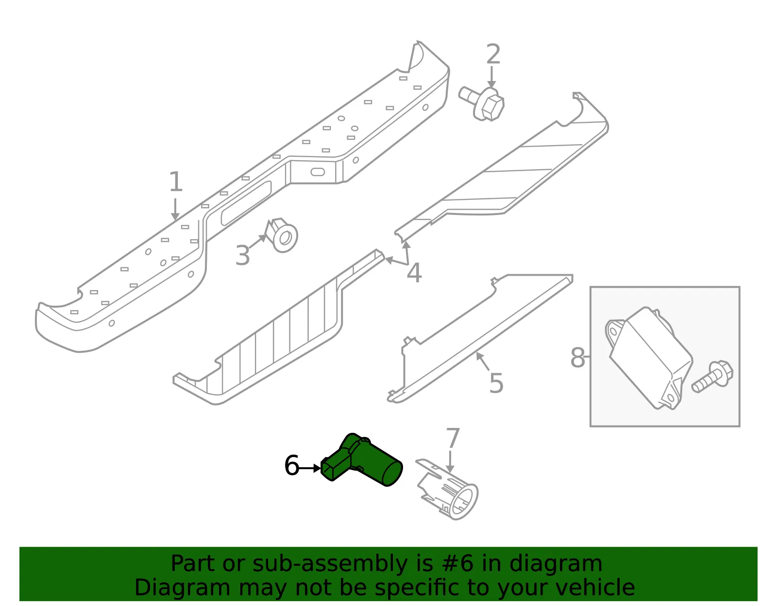Sensor - Nissan (25994-7S10A) - view 3
