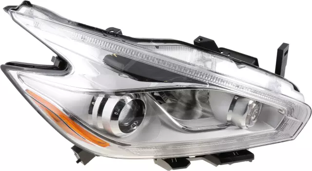 Composite Headlamp - Passenger Side (RH) - Nissan (26010-5AA9C)