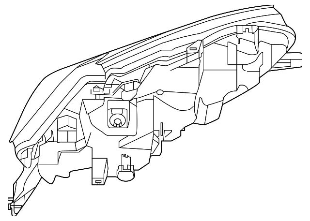 Headlight Assembly - Nissan (26010-9DJ0C)