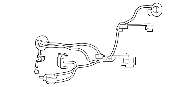 Headlight Wiring Harness - Nissan (26038-4AF0A)
