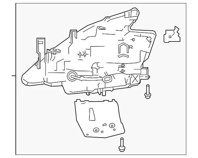 Headlamp Assembly - Nissan (26060-9UF0E)